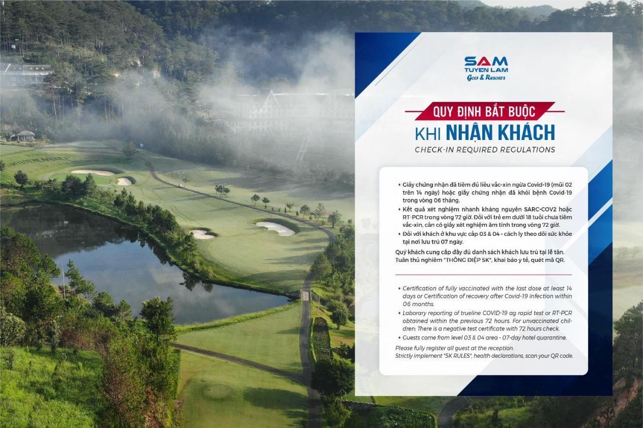 Sam Tuyen Lam Golf & Resorts Dalat Exterior foto
